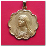 medalla Virgen Maria